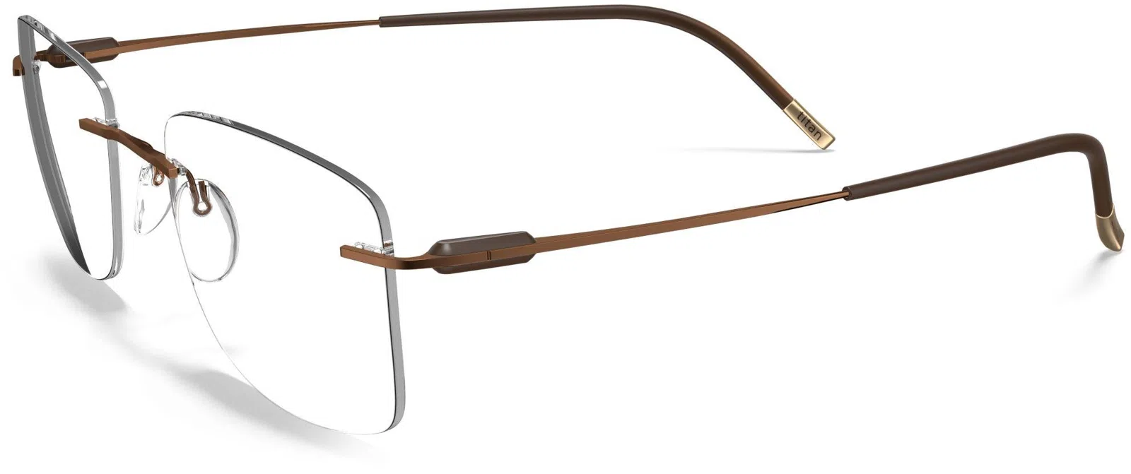 Silhouette Purist Color Groove Demo Rimless 5561 Eyeglasses - view 85